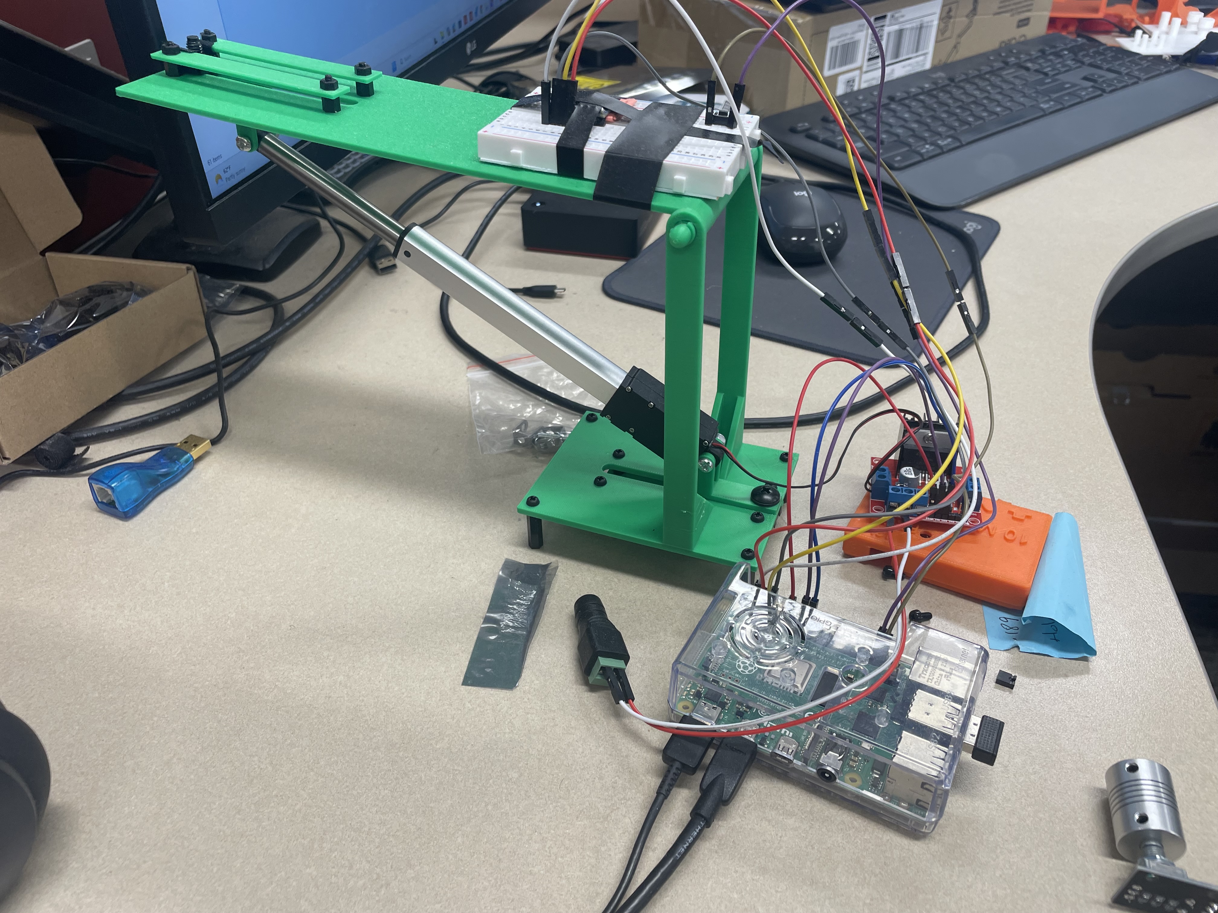 Prototype motion table project