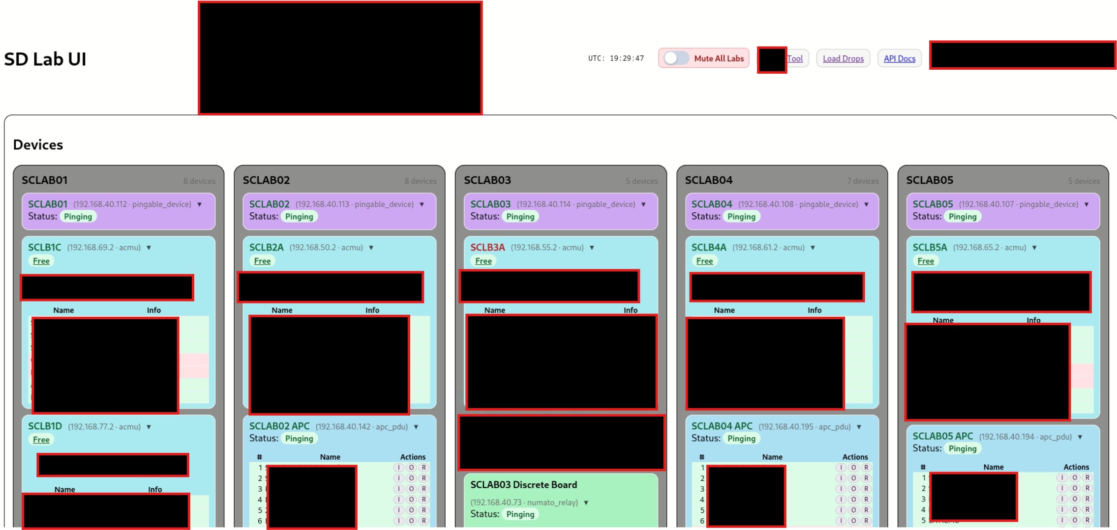 SBS user interface for automation and custom tools project